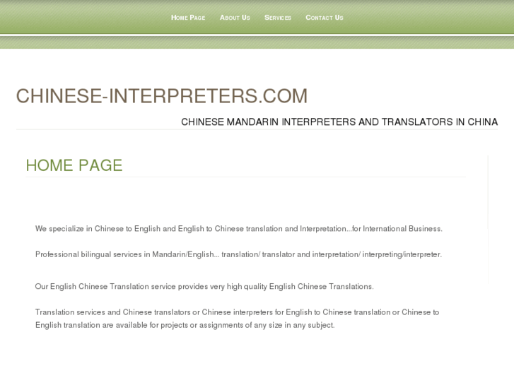 www.chinese-interpreters.com