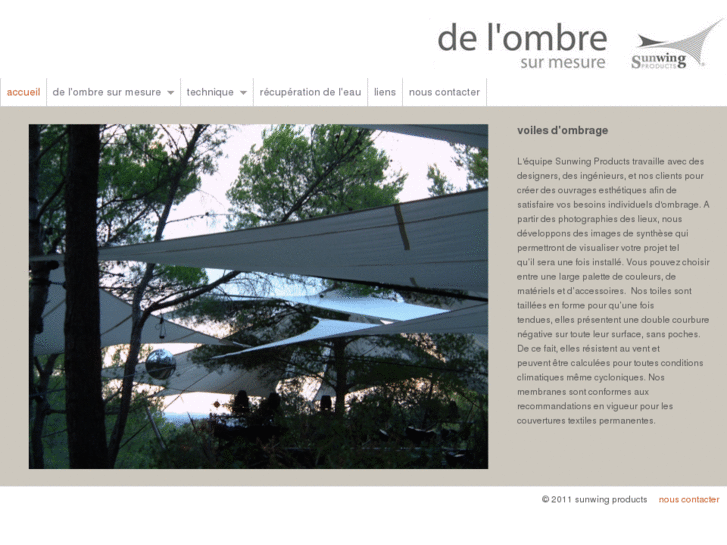 www.delombresurmesure.com