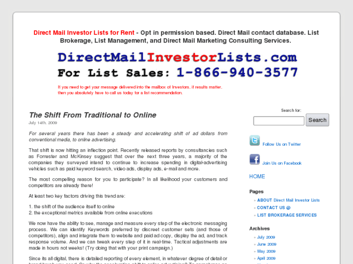 www.directmailinvestorlists.com