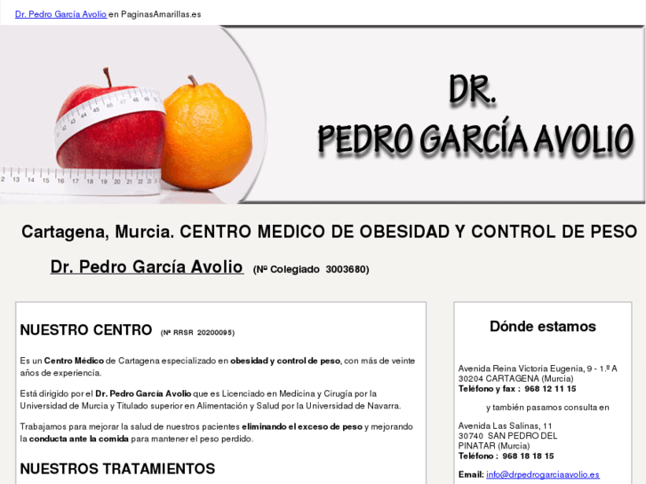 www.drpedrogarciaavolio.es