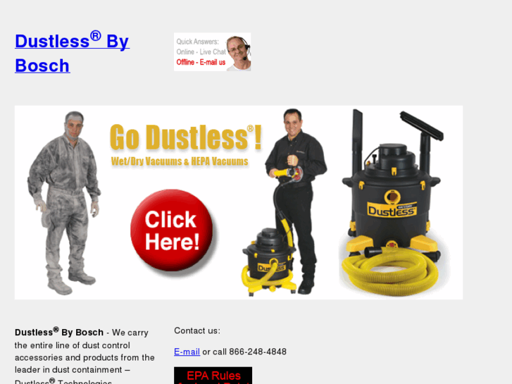 www.dustlessbybosch.com