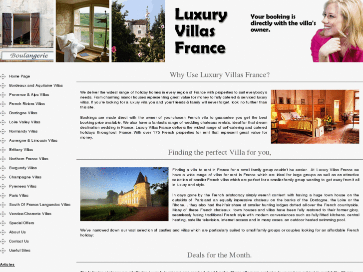 www.luxuryvillasfrance.net