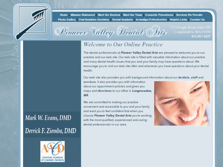 www.pioneervalleydentalarts.com