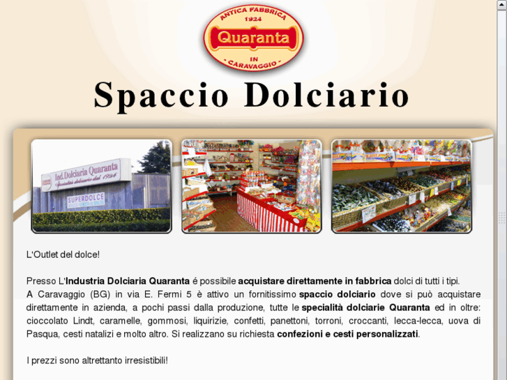 www.spaccio-dolciario.com