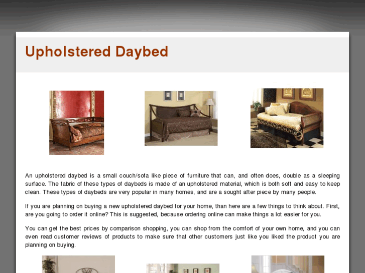 www.upholstereddaybed.com