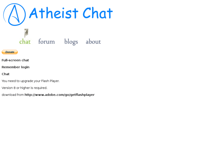 www.atheistchat.us