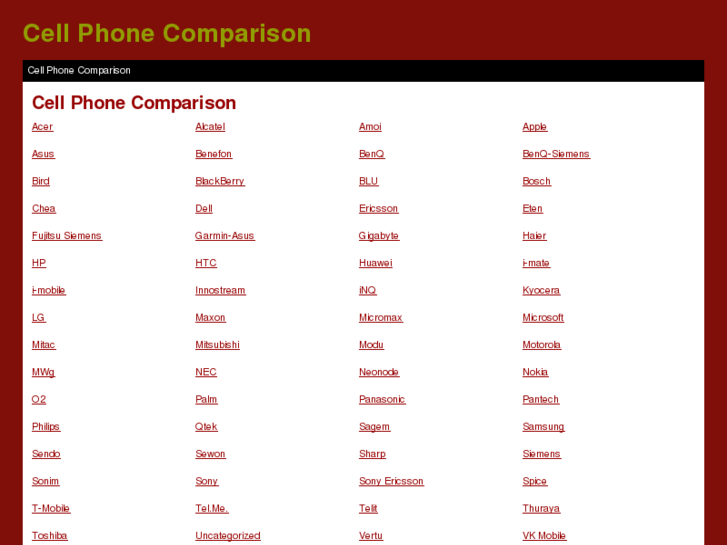 www.cell-phone-comparison.net