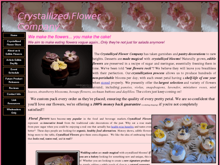 www.crystallizedflowerco.com
