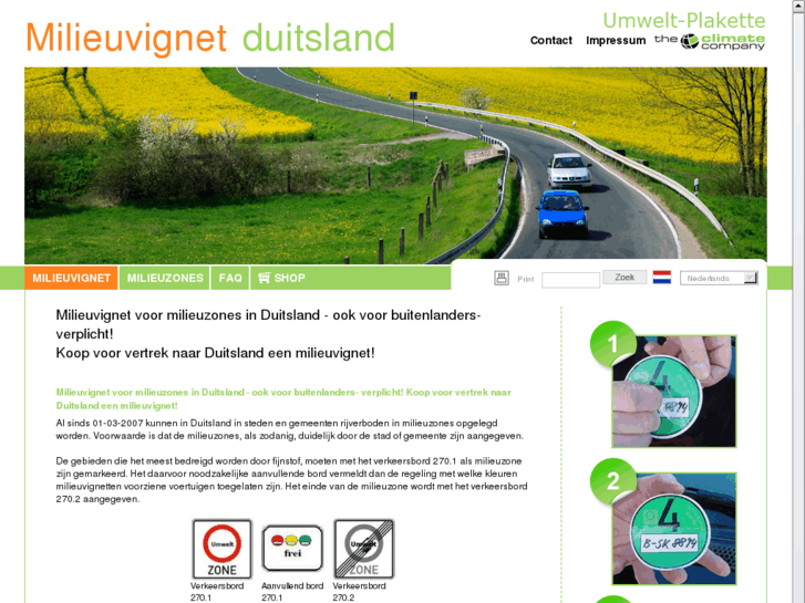 www.milieuvignet-duitsland.nl