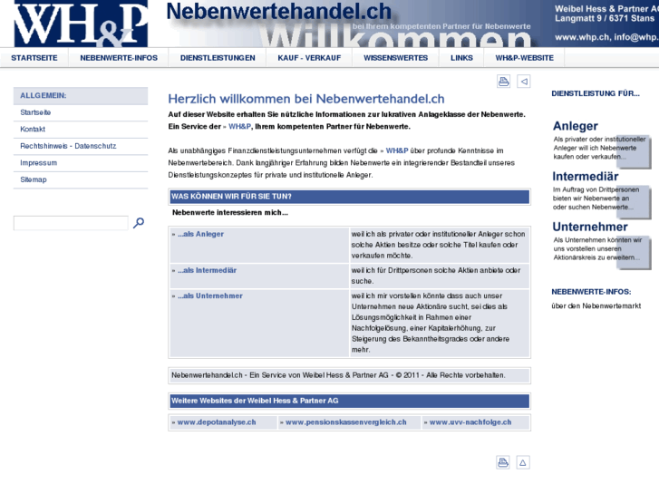 www.nebenwertehandel.ch