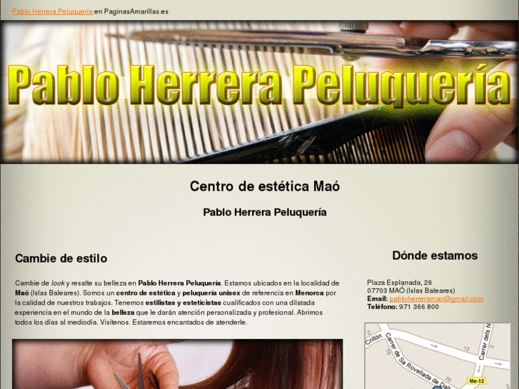 www.pabloherrerapeluqueria.com