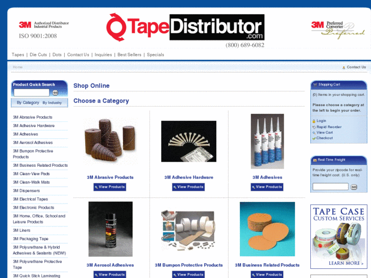 www.tapedistributor.com