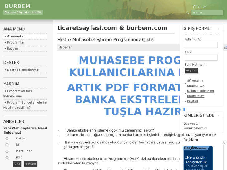 www.ticaretsayfasi.com