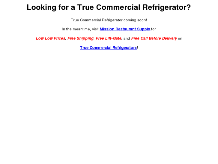 www.truecommercialrefrigerator.com