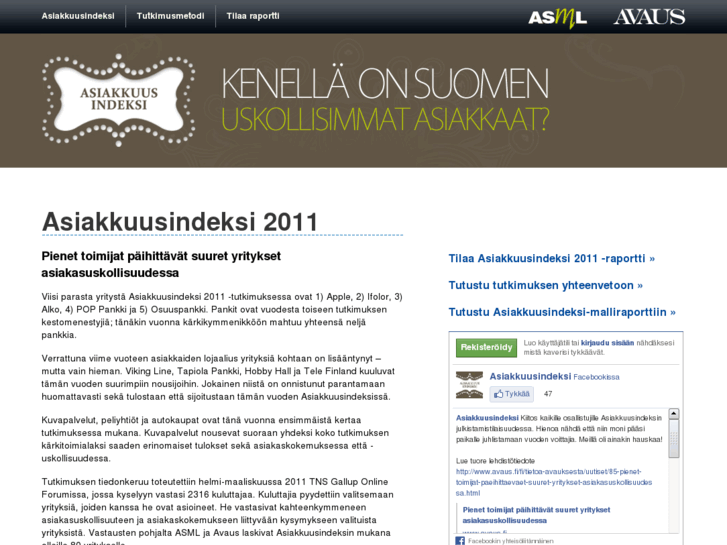 www.asiakkuusindeksi.com