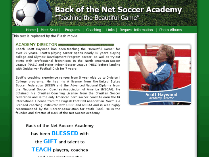 www.backofthenetsoccer.net