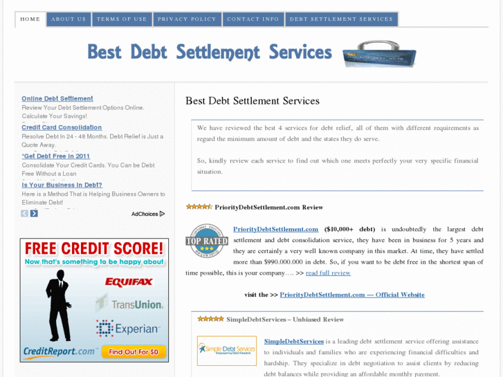 www.bestdebtsettlementservices.com