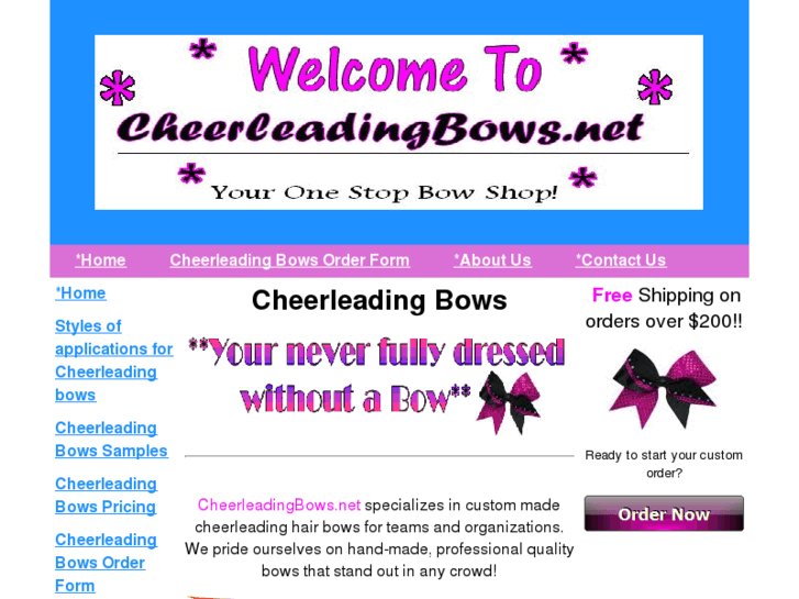 www.cheerleadingbows.net