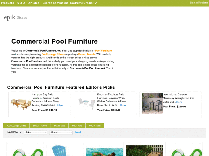 www.commercialpoolfurniture.net