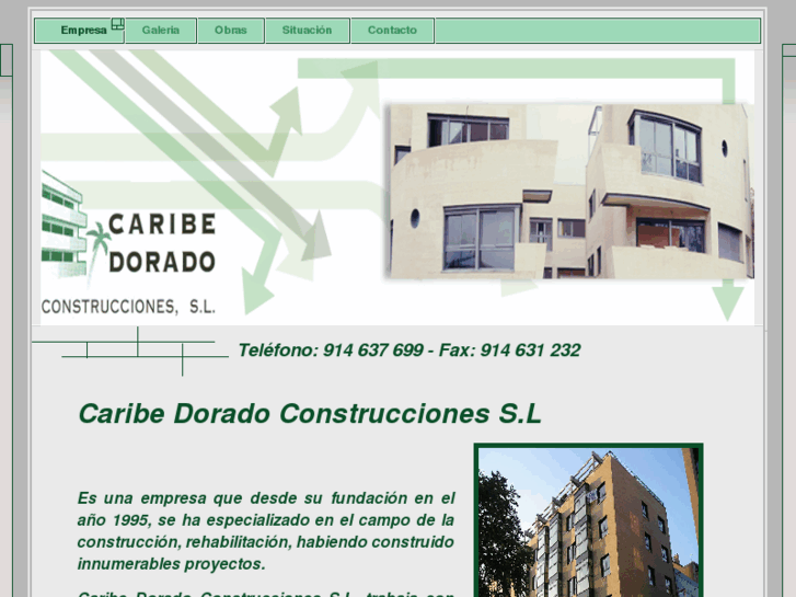 www.construccionescaribedorado.com