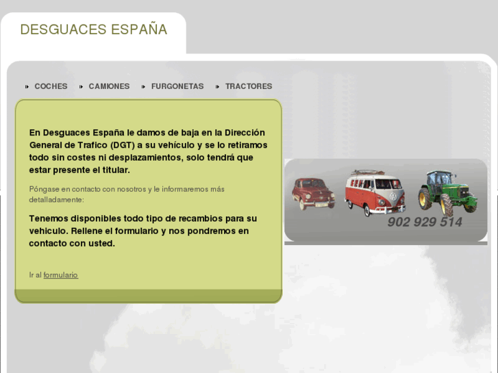 www.desguacesespana.es