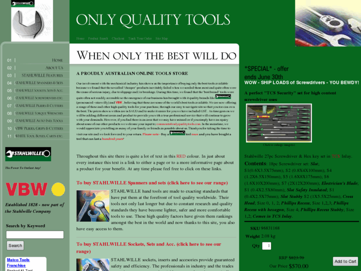 www.onlyqualitytools.com