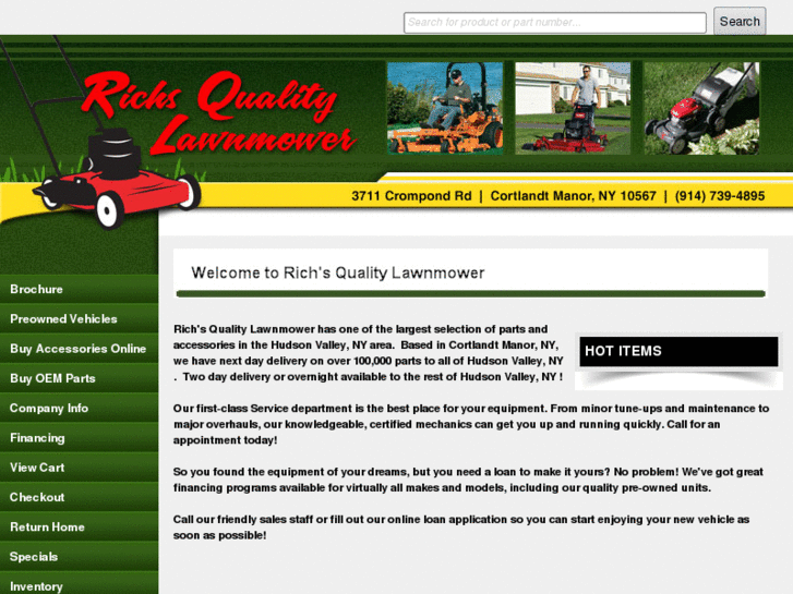 www.richsqualitylawnmower.com