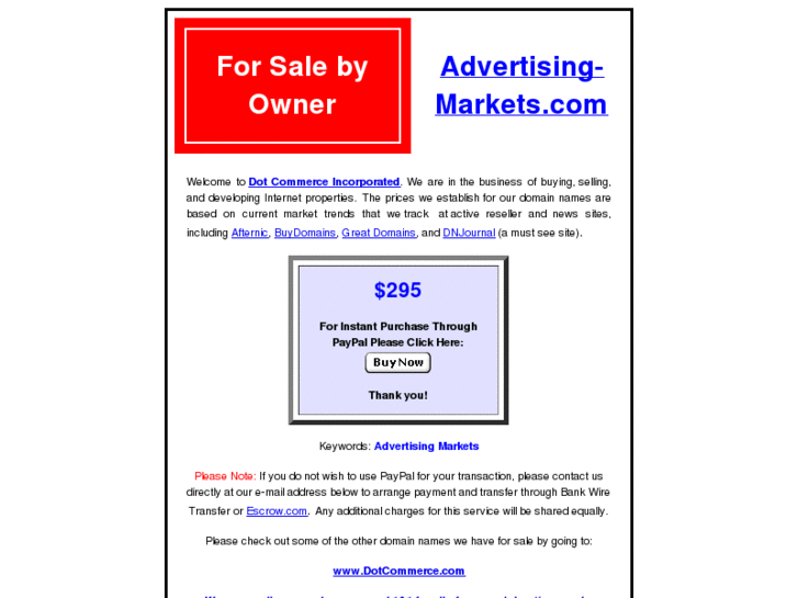 www.advertising-markets.com