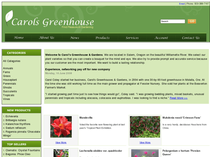 www.carolsgreenhouse.com