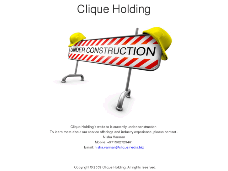 www.cliqueholding.com