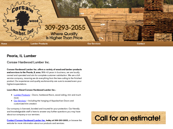 www.corsawlumber.com