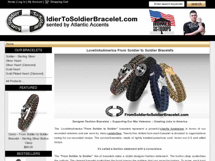 www.fromsoldiertosoldierbracelets.org