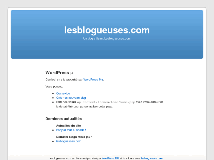 www.lesblogueuses.com