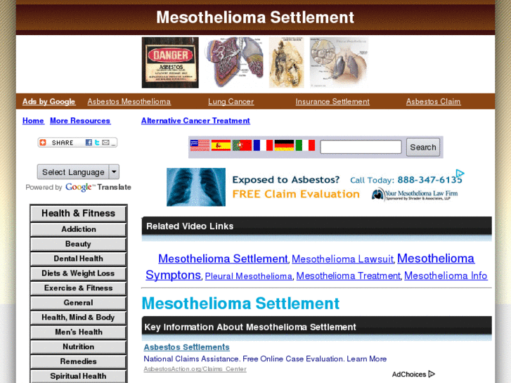 www.mesotheliomasettlementcenter.com