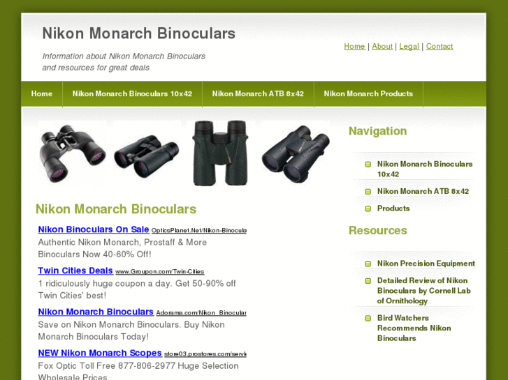 www.nikonmonarchbinoculars.org