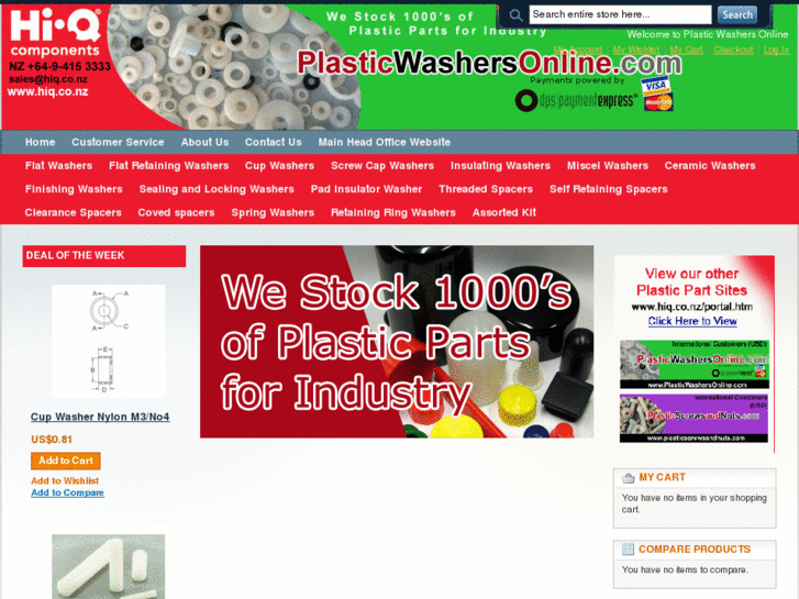 www.plasticwashersonline.com