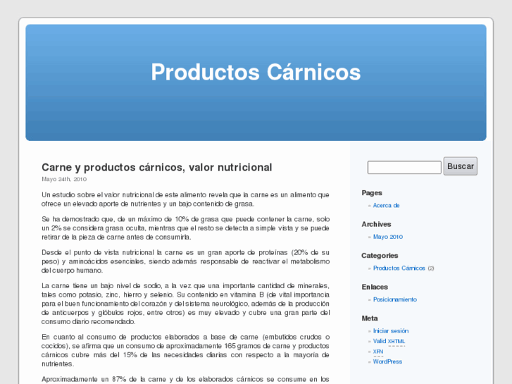 www.productoscarnicos.com