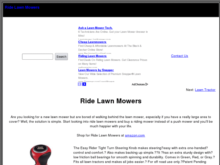 www.ridelawnmowers.com