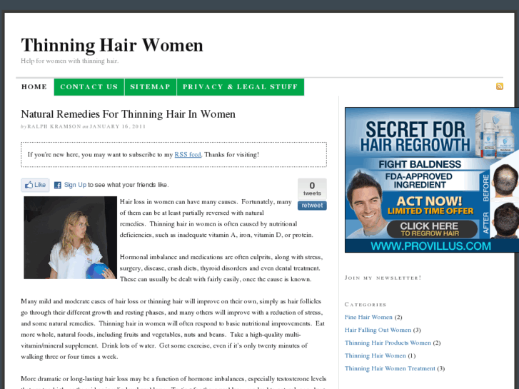 www.thinninghairwomen101.org