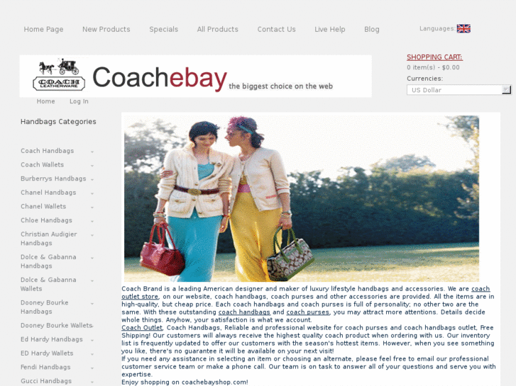 www.coachebayshop.com