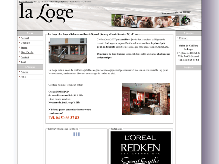 www.loge-coiffure.com