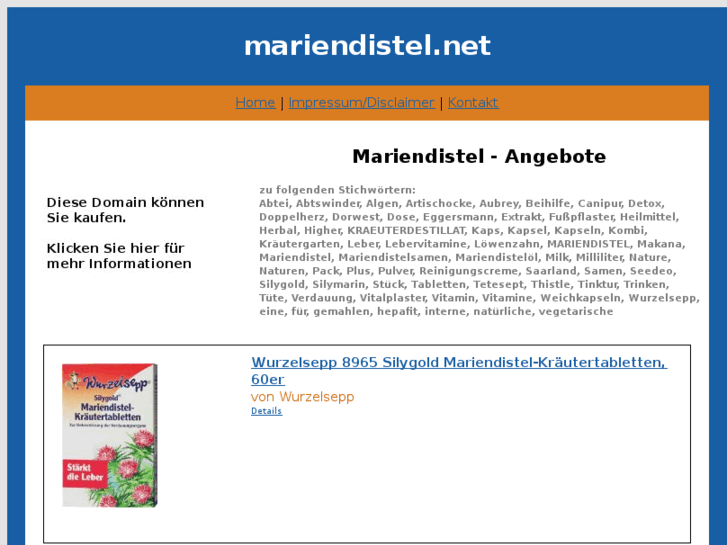 www.mariendistel.net