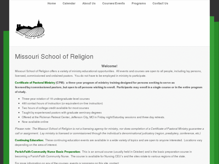 www.missourischoolofreligion.net