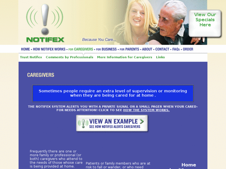 www.notifexforcaregivers.com