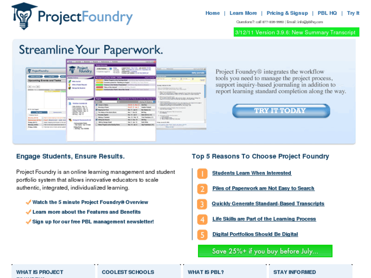 www.projectfoundry.org
