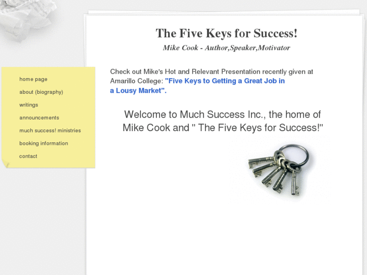 www.thefivekeys.com