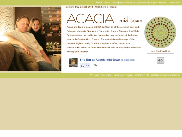 www.acaciarestaurant.com