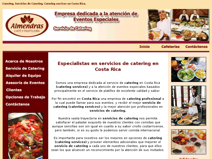 www.almendrascatering.com