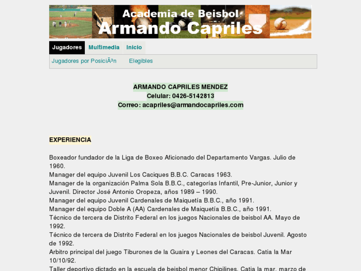 www.armandocapriles.com