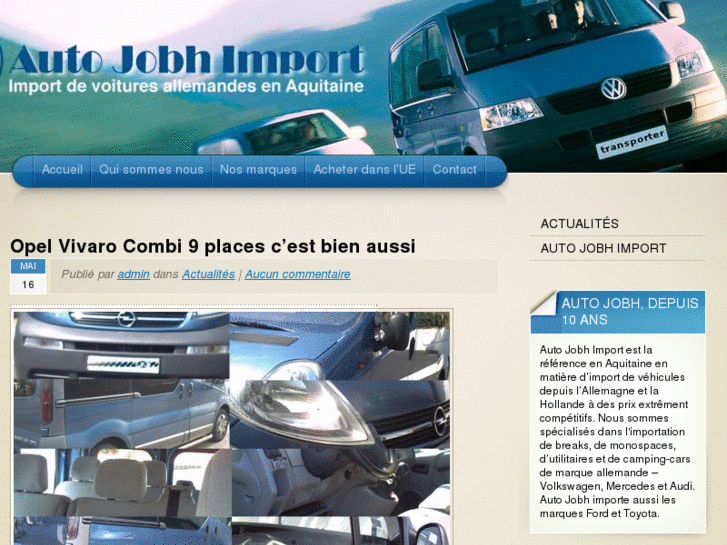 www.auto-jobh-import-aquitaine.com